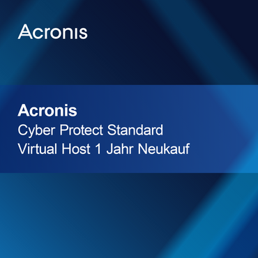 Acronis Cyber Protect Standard Anfitrión Virtual