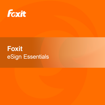 Foxit eSign Základy
