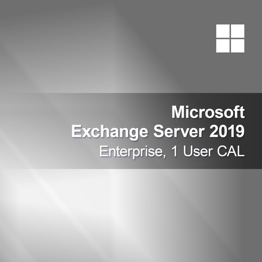 Microsoft Exchange Server 2019 Enterprise, 1 bruker CAL