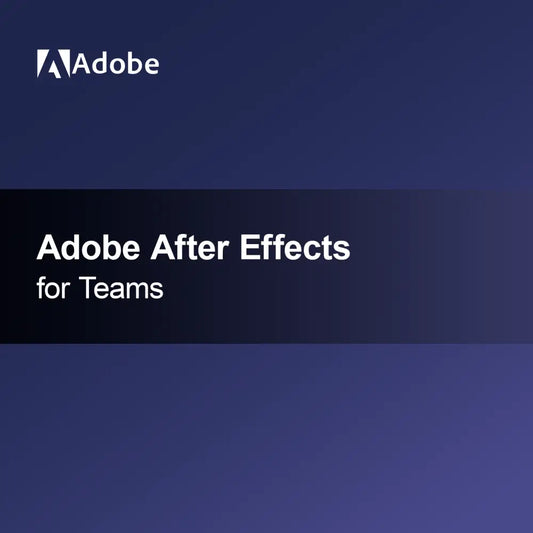 Adobe After Effects tiimeille