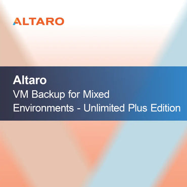 Altaro VM Backup pro smíšená prostředí - Unlimited Plus Edition