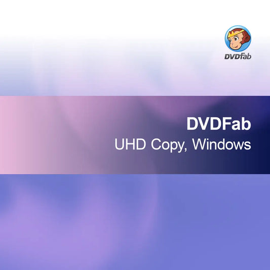DVDFab UHD Kopírování, Windows