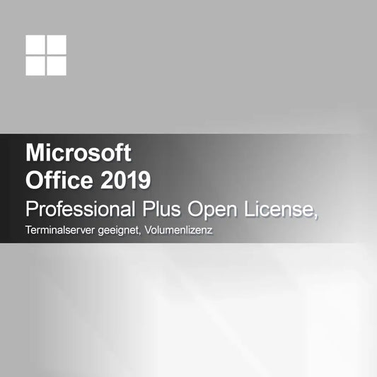 Microsoft Office 2019 Professional Plus Nyílt licenc, terminálszerver kompatibilis, volumenlicenc