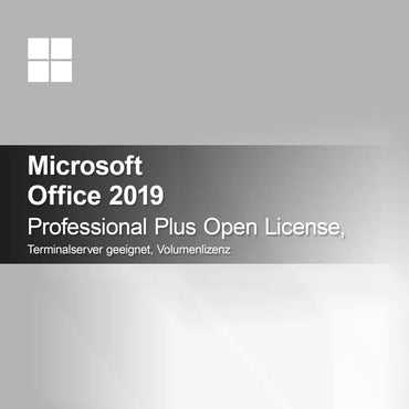 Microsoft Office 2019 Professional Plus Nyílt licenc, terminálszerver kompatibilis, volumenlicenc