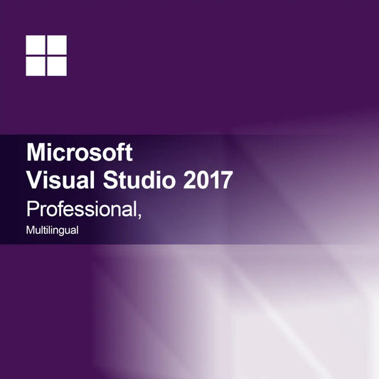 Microsoft Visual Studio 2017 Professional, meertalig