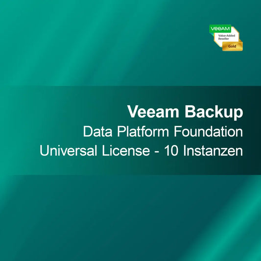 Veeam Data Platform Foundation Universal License - 10 instancji