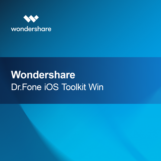 Wondershare Dr.Fone iOS Værktøjssæt Win