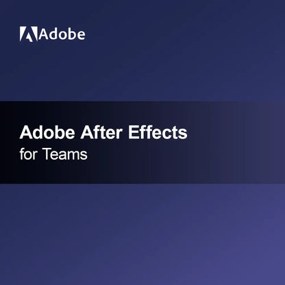 Adobe After Effects за екипи