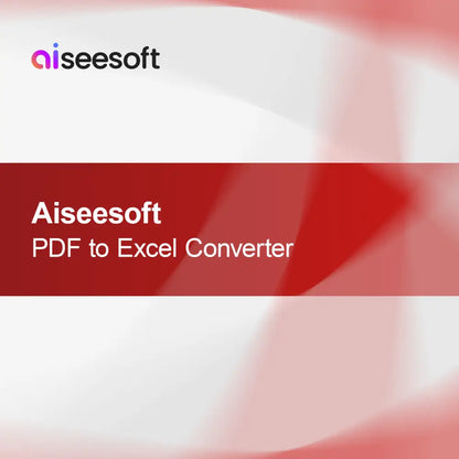 Aiseesoft PDF til Excel Konverter