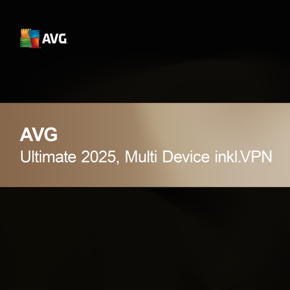 AVG Ultimate 2025, Wielourządzeniowy inkl. VPN