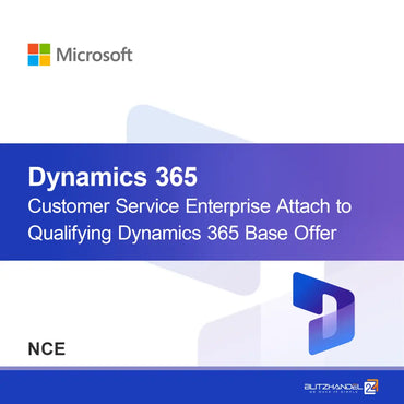 Dynamics 365 Customer Service Enterprise Pripni na upravičeno osnovno ponudbo Dynamics 365 (NCE)